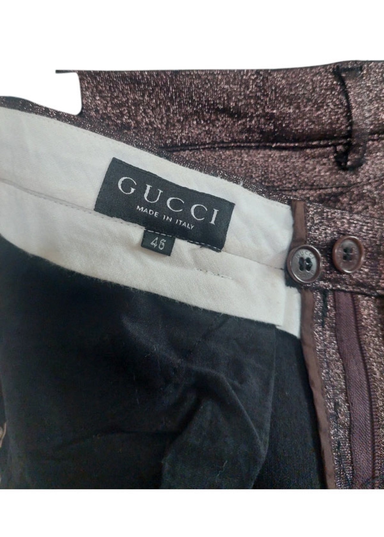 Gucci by Tom Ford 1997 Lurex Sparkly Bottoms