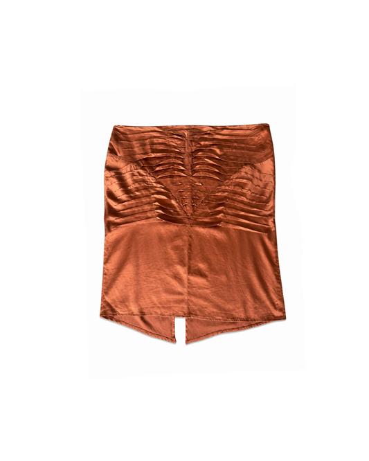 Gucci 2004 By Tom Ford Silk Skirt