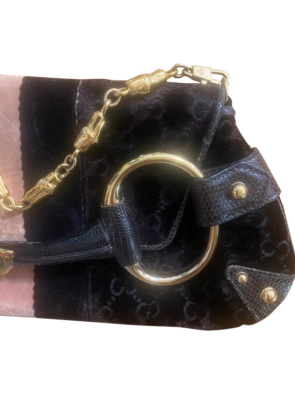 Gucci By Tom Ford Horsebit Handbag