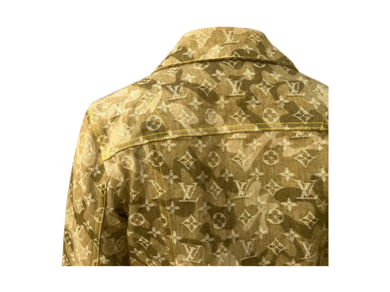 Louis Vuitton Takashi Murakami Monogramouflage Denim Jacket