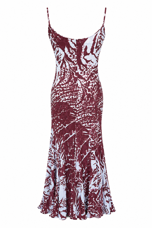 Roberto Cavalli 2003 Tiger Print Gown
