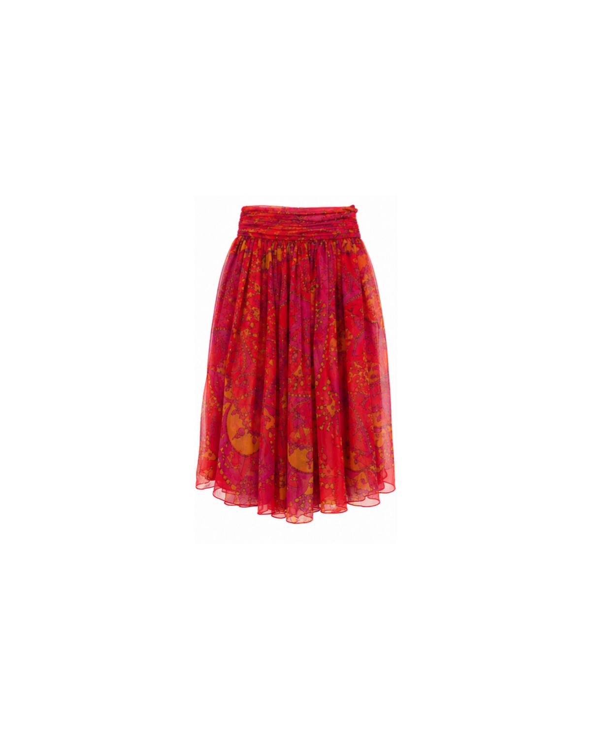 Christian Dior By John Galliano Silk Blouse And Skirt Set