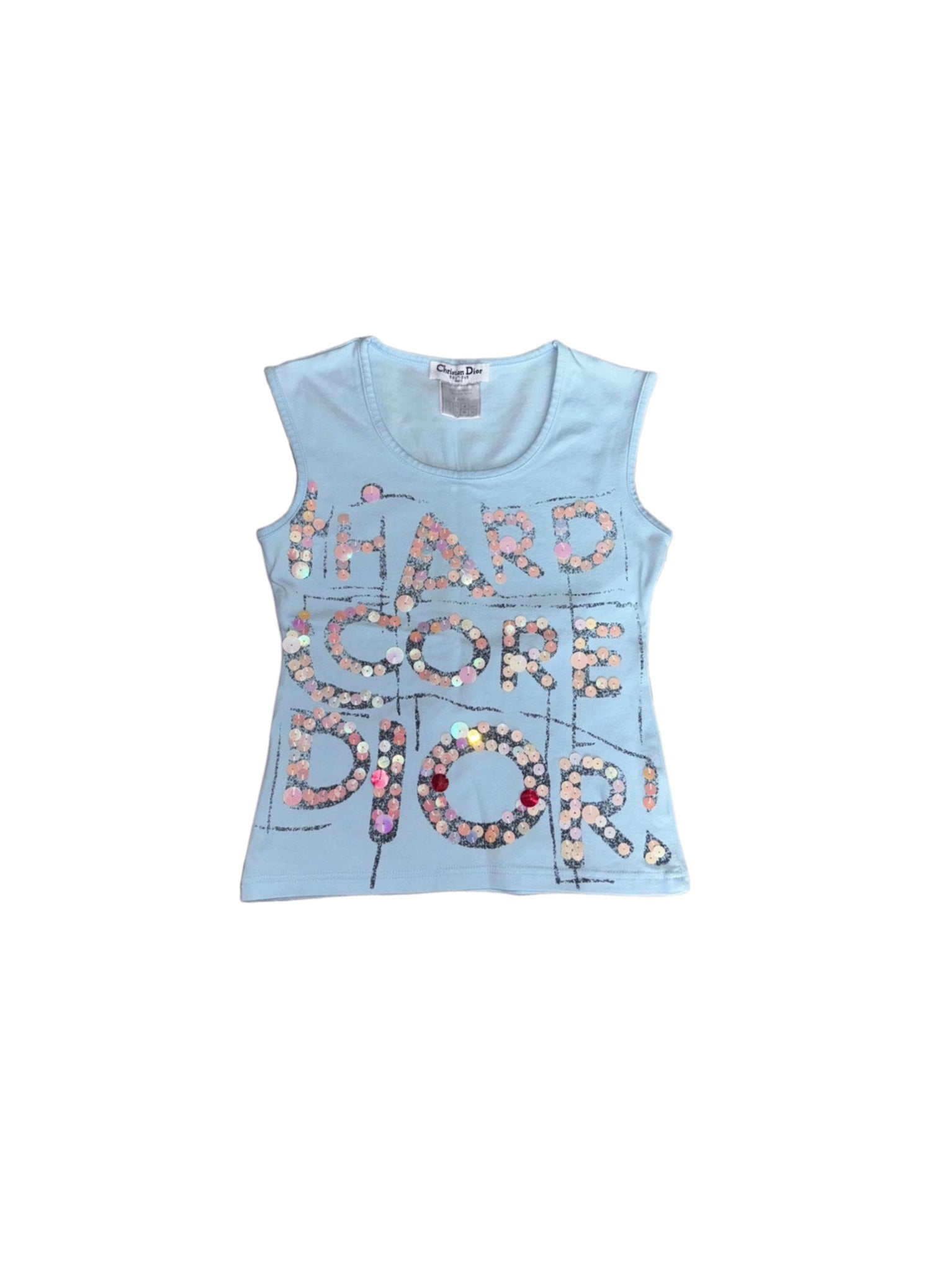 Christian Dior Hardcore Sequin Tank Top