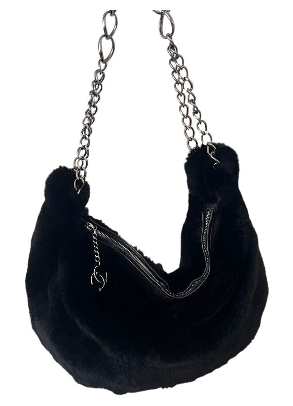 Chanel Rabbit Fur Shoulder Bag