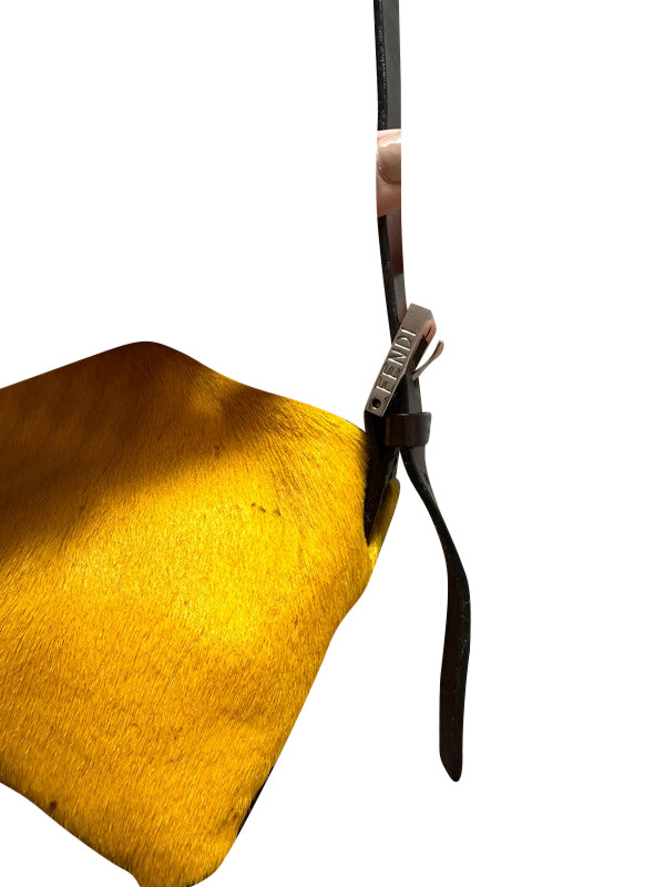 Fendi Baguette Pony Hair Bag