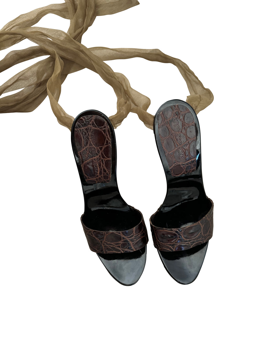 Gianmarco Lorenzi Wrap Around High Heels