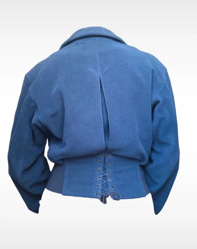 Azzedine Alaia Cropped Coat Jacket