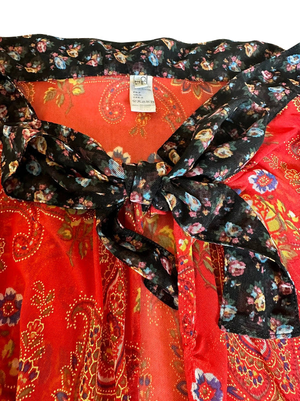 Christian Dior Russian Paisley Flowers Pareo