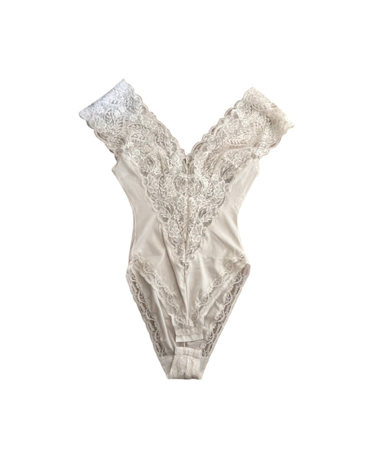 Christian Dior by John Galliano Lace Bodysuit Top