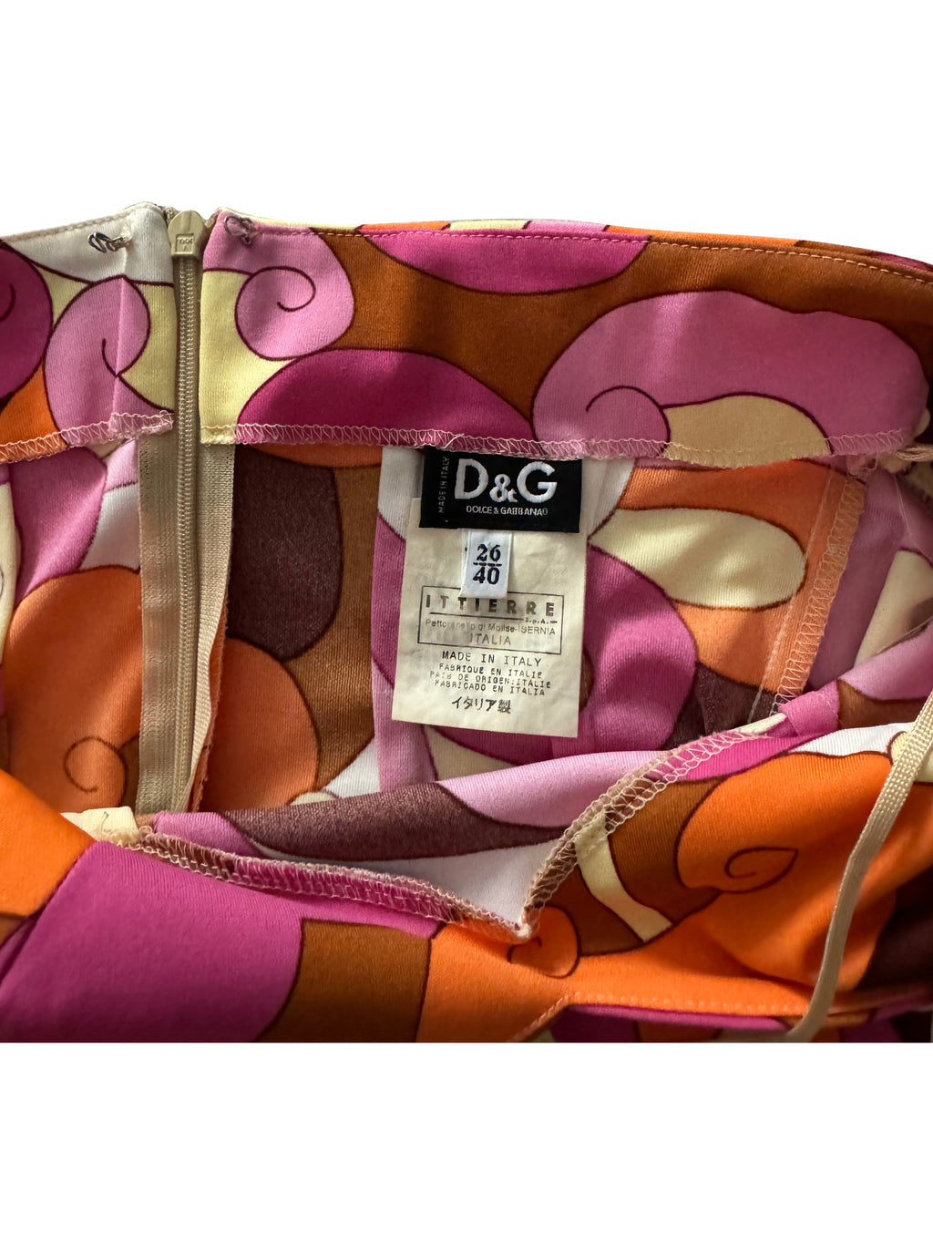 Dolce&Gabbana Floral Print Halter Midi Dress