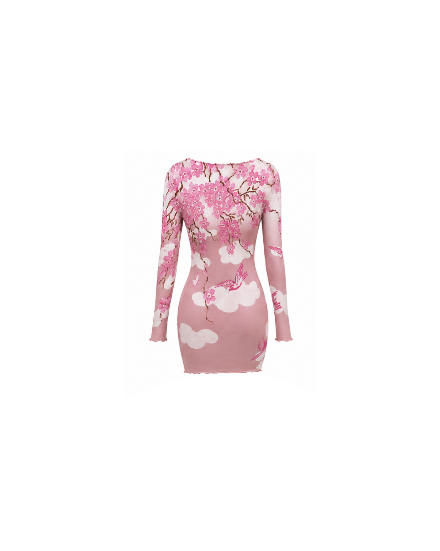Gucci By Tom Ford Cherry Blossom 2003 Mini Dress