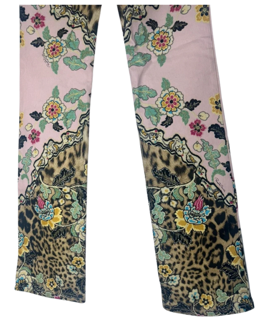 Roberto Cavalli 2003 Oriental Baby Pink Pants