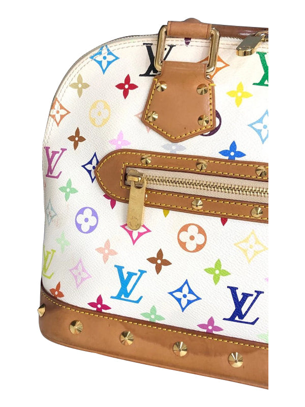 Louis Vuitton Takashi Murakami Alma MM Handbag