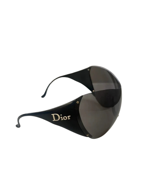 Christian Dior by John Galliano Ski Mask Black Sunglasses