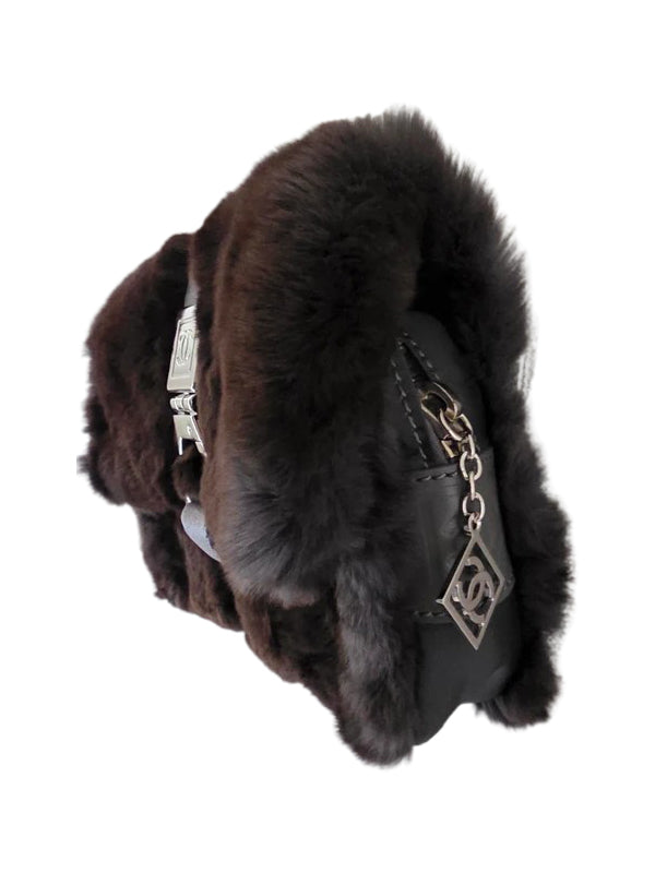Chanel Rabbit Fur Flap Bag