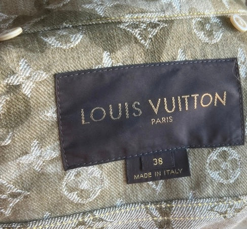 Louis Vuitton Takashi Murakami Monogramouflage Denim Jacket