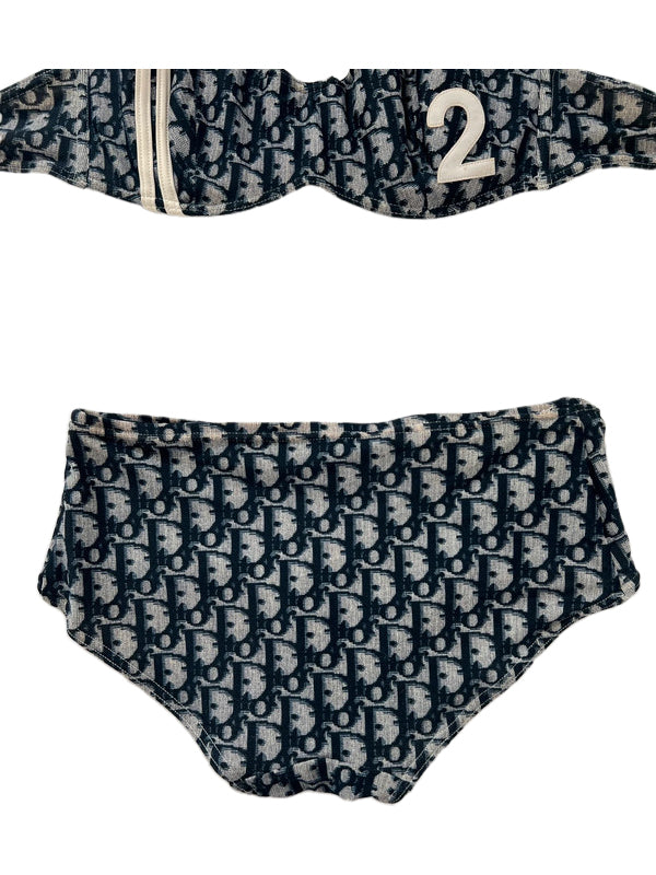 Christian Dior Monogram Bandeau Bikini