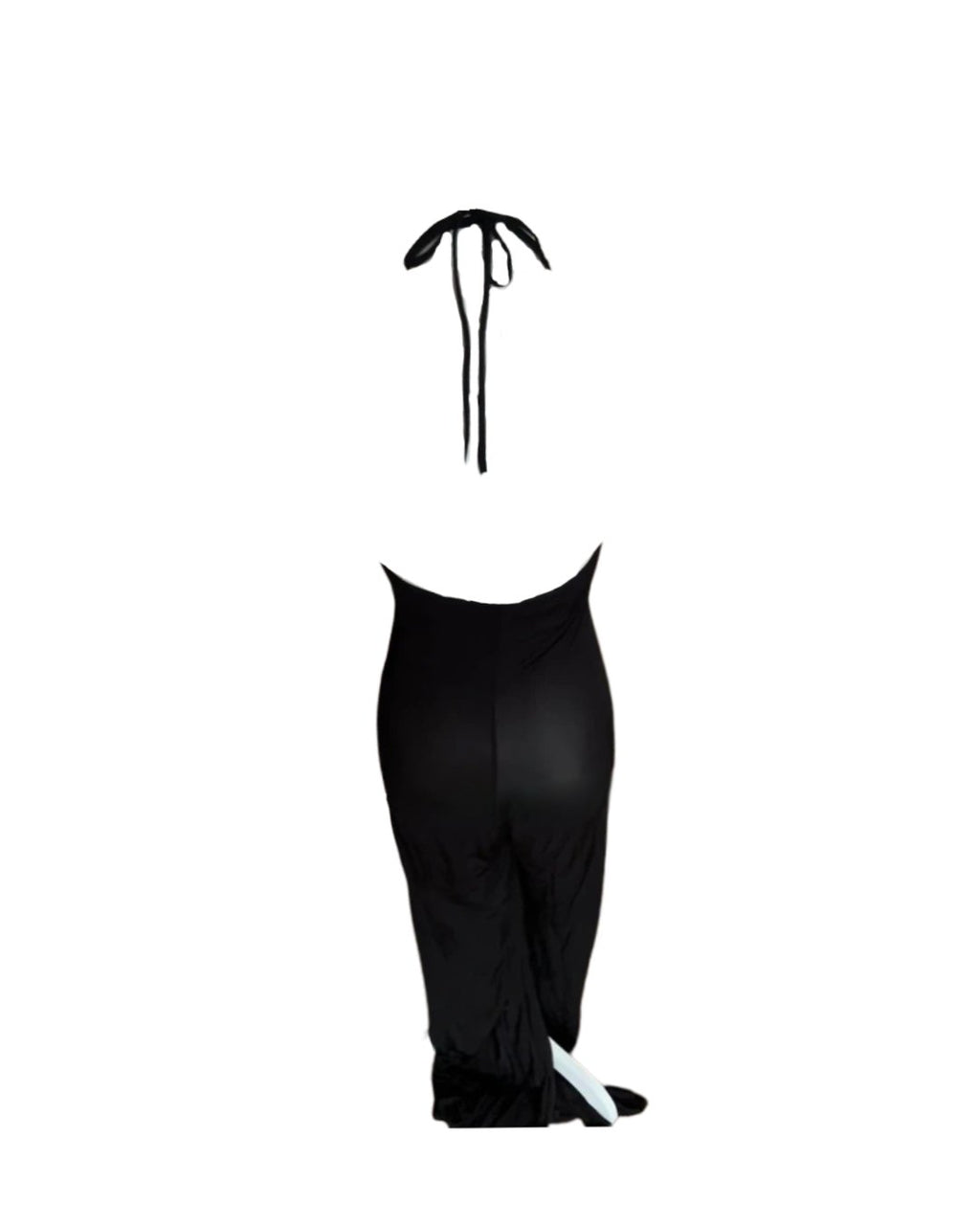 La Perla Neck Halter Jumpsuit