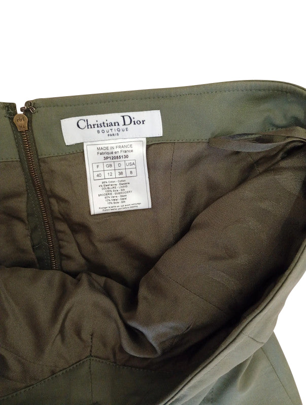 Christian Dior By John Galliano 2003 Embellished Corset Top