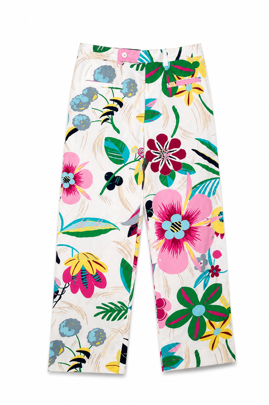 Gucci By Tom Ford 1999 Flower Pants