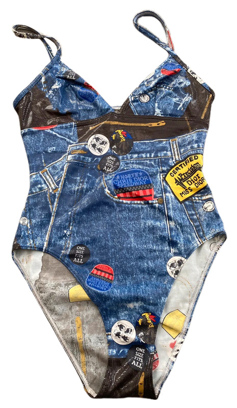 Christian Dior By John Galliano Swimsuit and Pareo