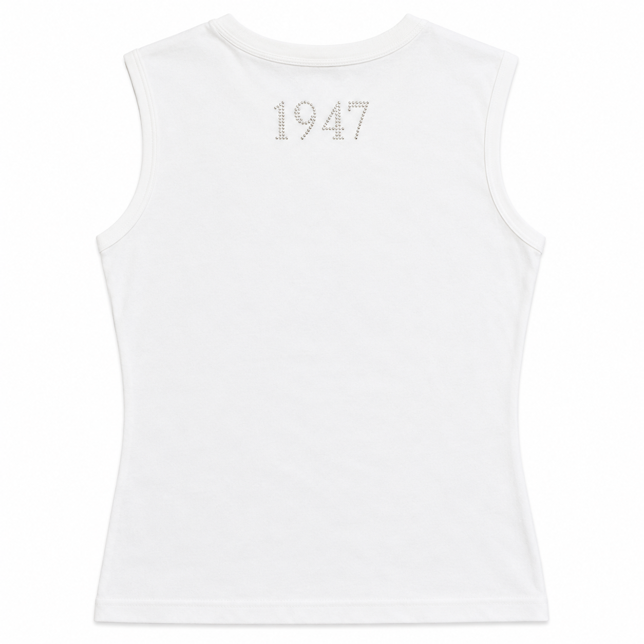 Christian Dior John Galliano J'Adore Crystal White Tank Top