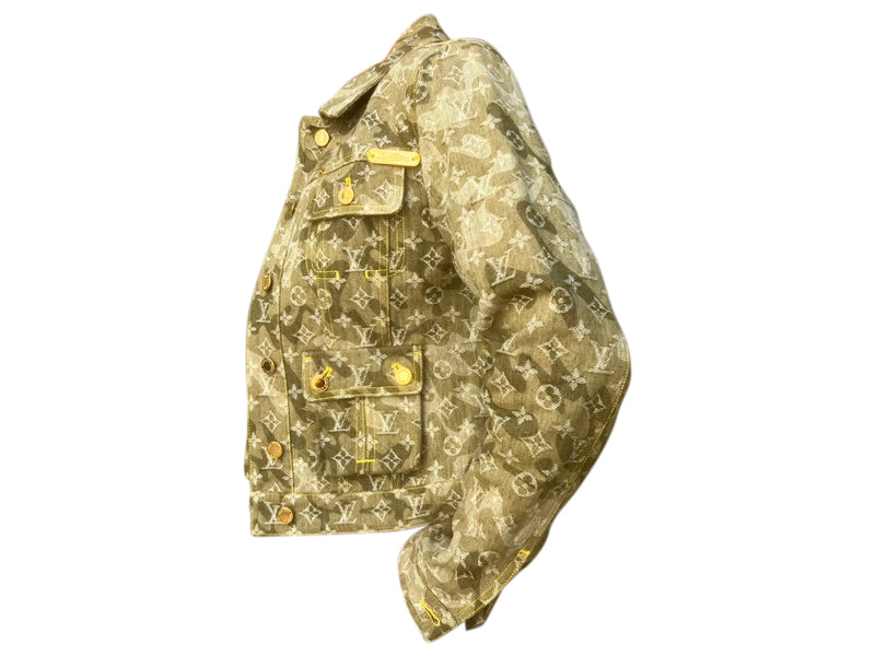 Louis Vuitton Takashi Murakami Monogramouflage Denim Jacket