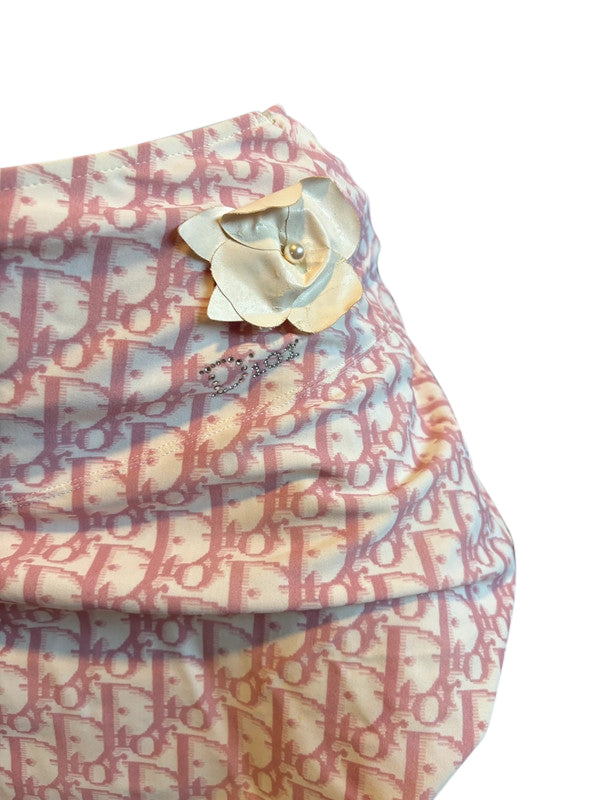Christian Dior Pink Monogram Bikini Set