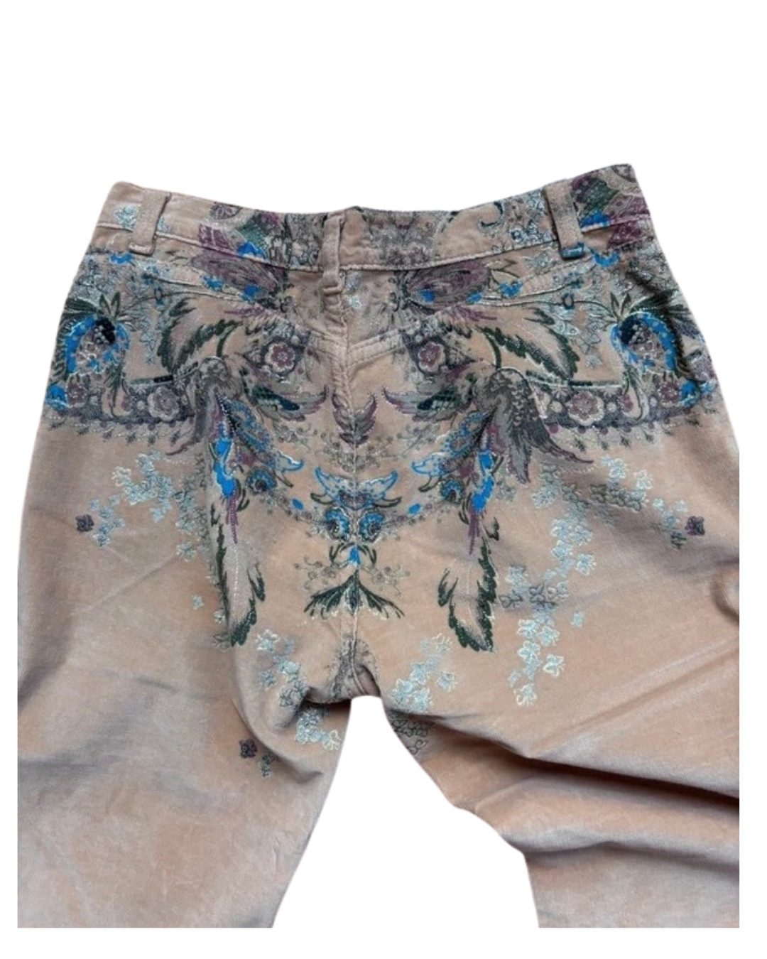 Roberto Cavalli Embroidered Pants