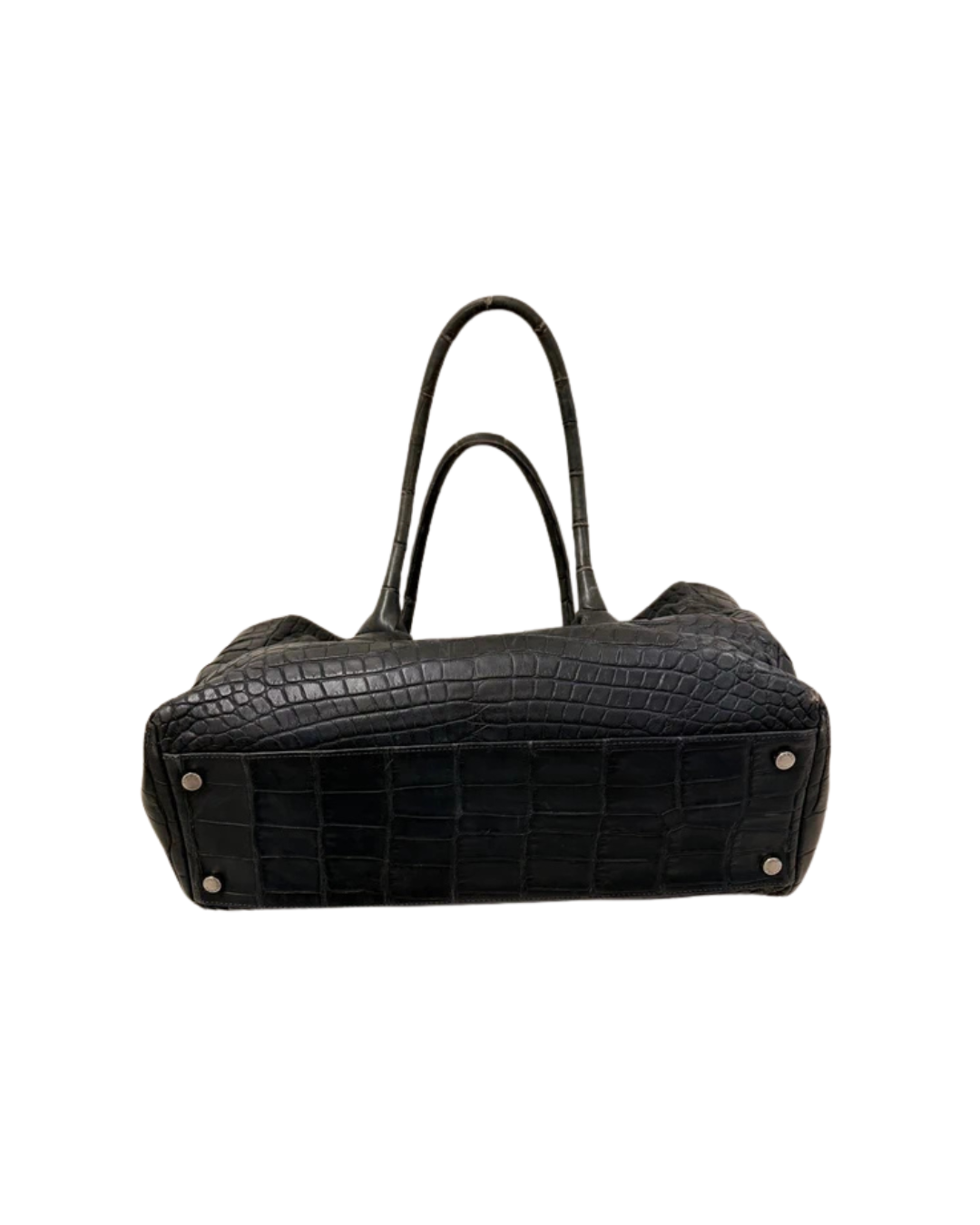 Chanel Crocodile Tote Shopping Bag