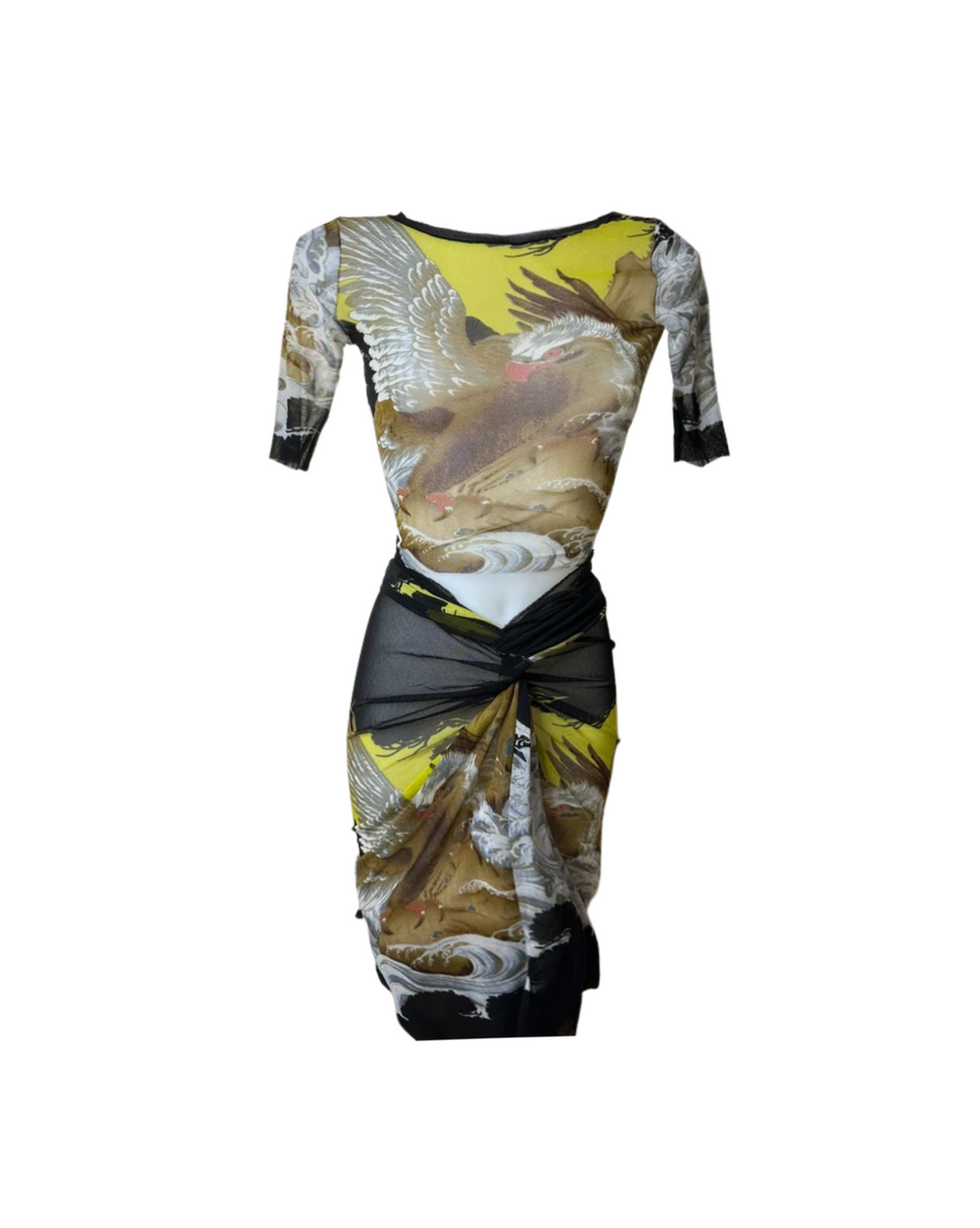 Jean Paul Gaultier Soleil Golden Eagle T-shirt& Pareo