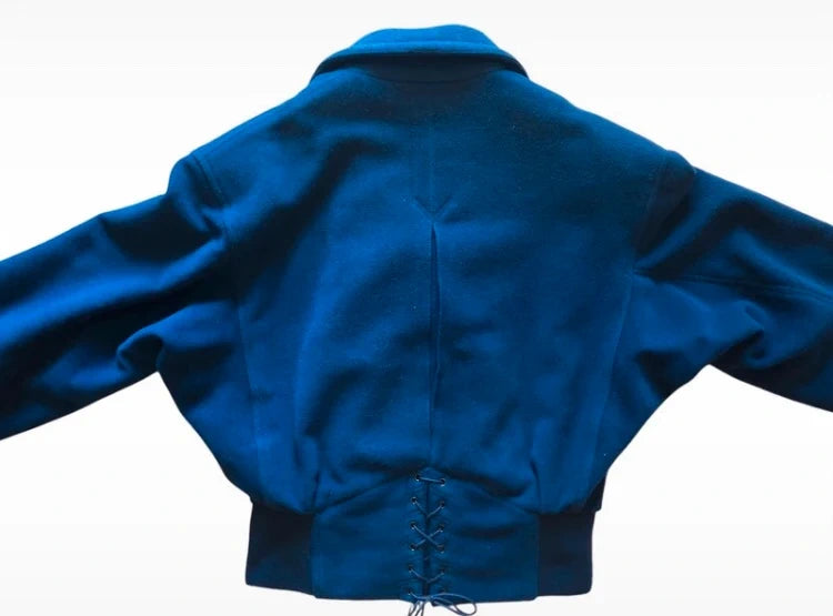 Azzedine Alaia Cropped Coat Jacket