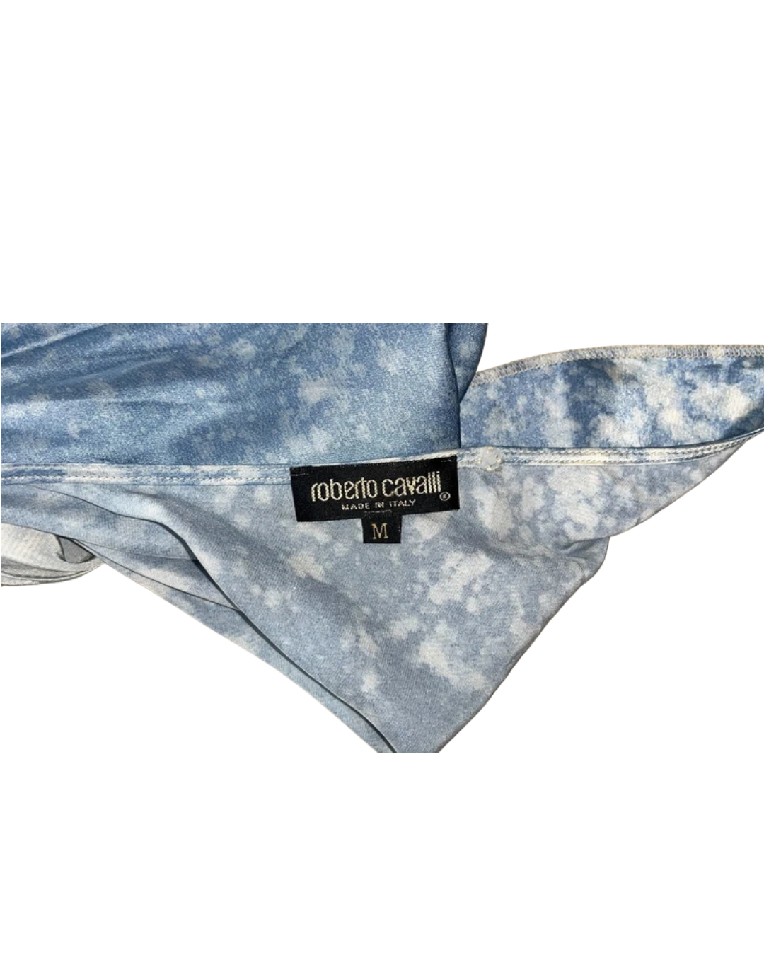 Roberto Cavalli Silk Multi Leopard Print