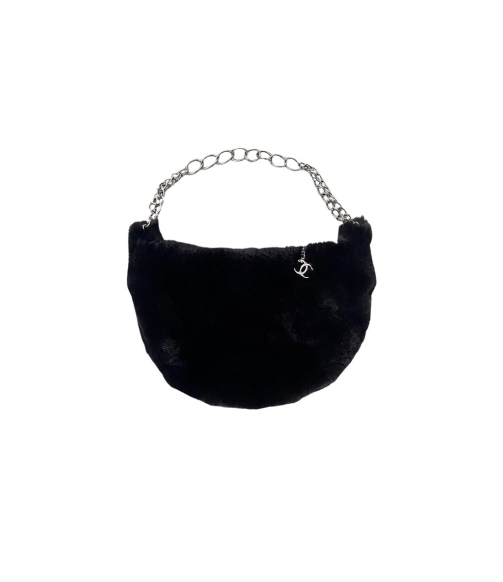 Chanel Rabbit Fur Shoulder Bag