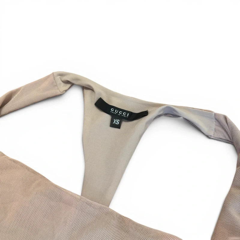 Gucci By Tom Ford 2003 Racerback Top
