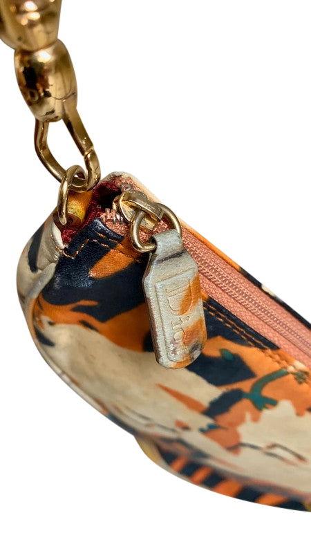 Christian Dior John Galliano Graffiti Saddle Bag