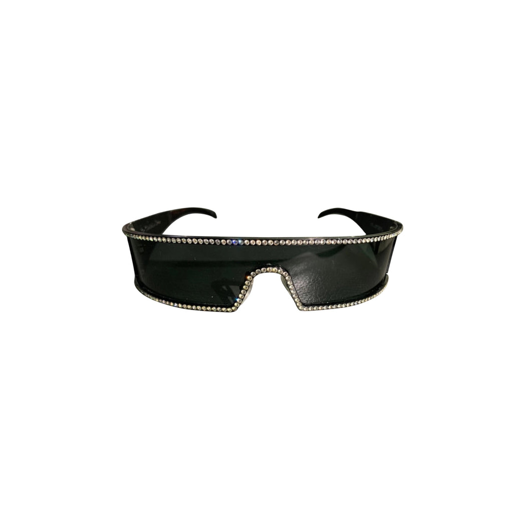 Christian Dior By John Galliano Swarovski Punk Sunglasses