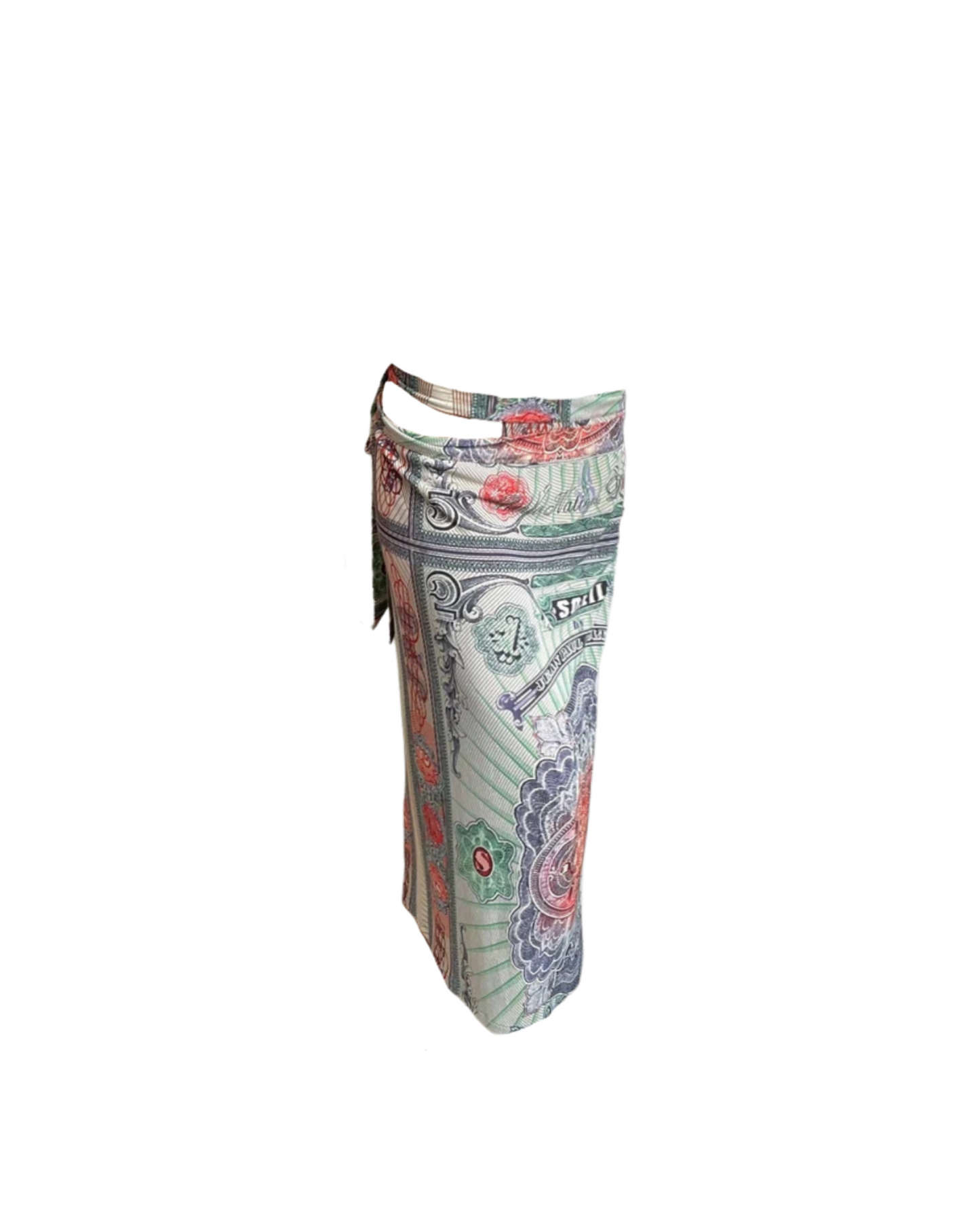 Jean Paul Gaultier 1990 Wrap Mesh Skirt