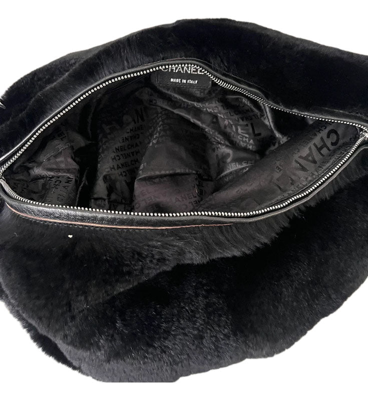 Chanel Rabbit Fur Shoulder Bag
