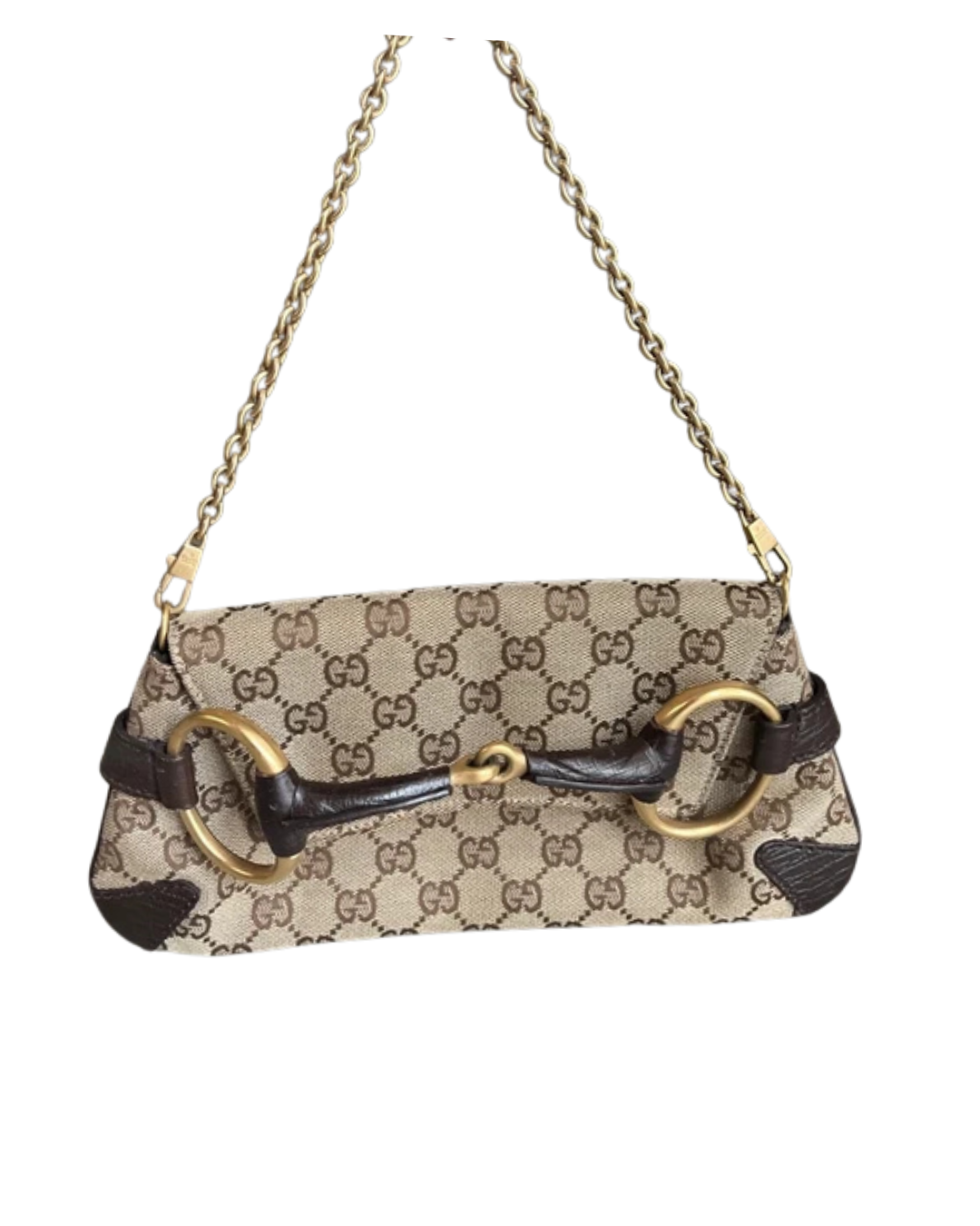 Gucci By Tom Ford Horsebit Monogram Bag
