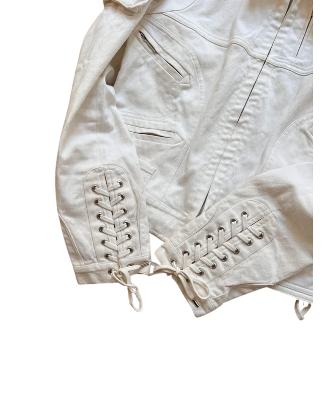 Christian Dior By John Galliano 2003 Lace Biker Jacket