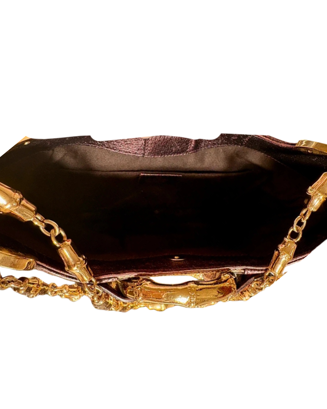 Gucci By Tom Ford Dionysus Purple Monogram Gold Handbag