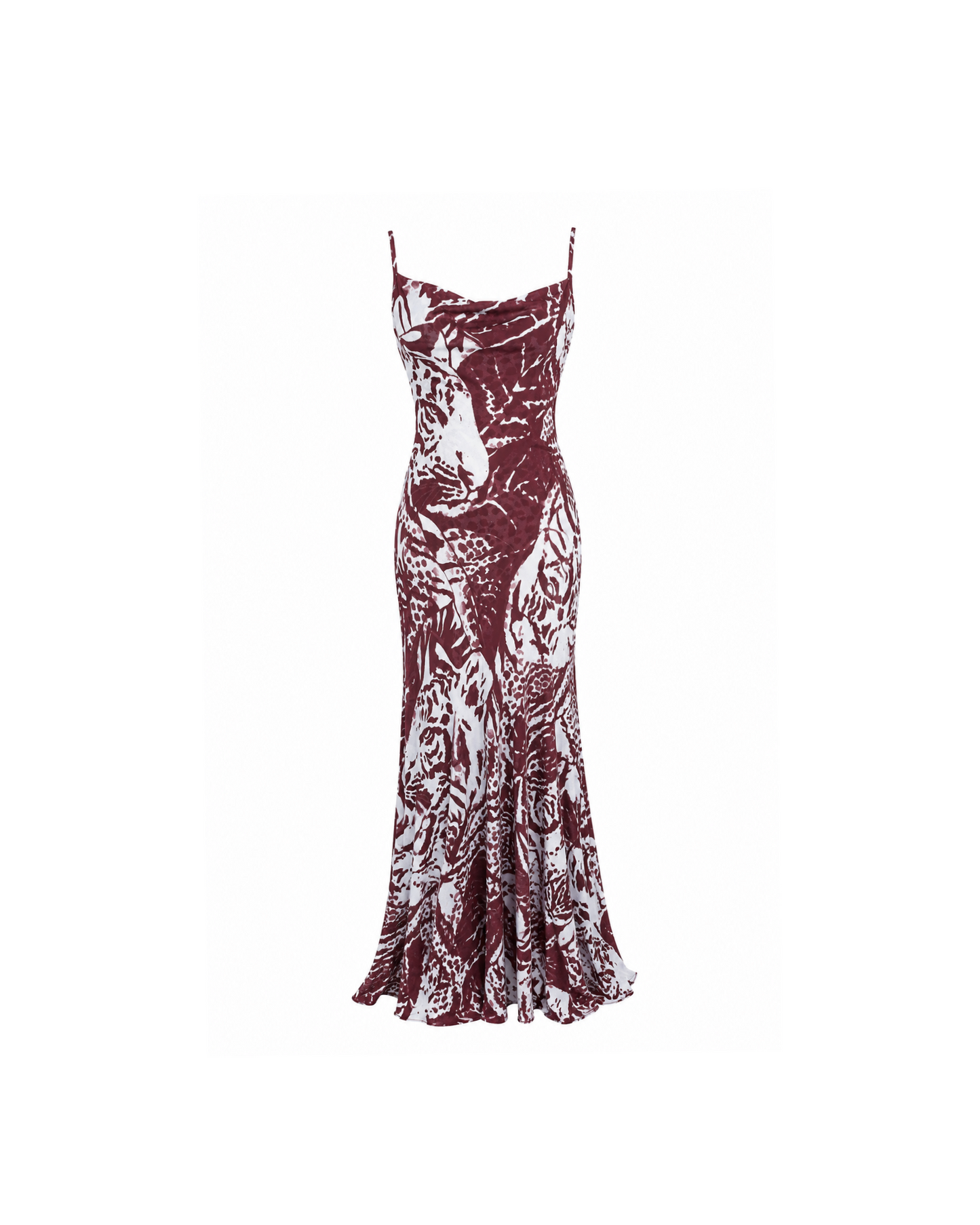 Roberto Cavalli 2003 Tiger Print Gown