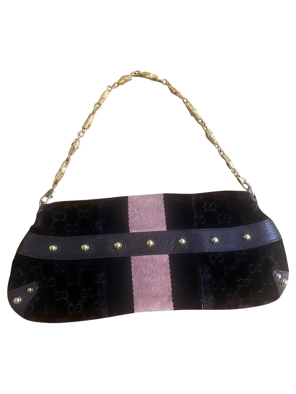 Gucci By Tom Ford Horsebit Handbag