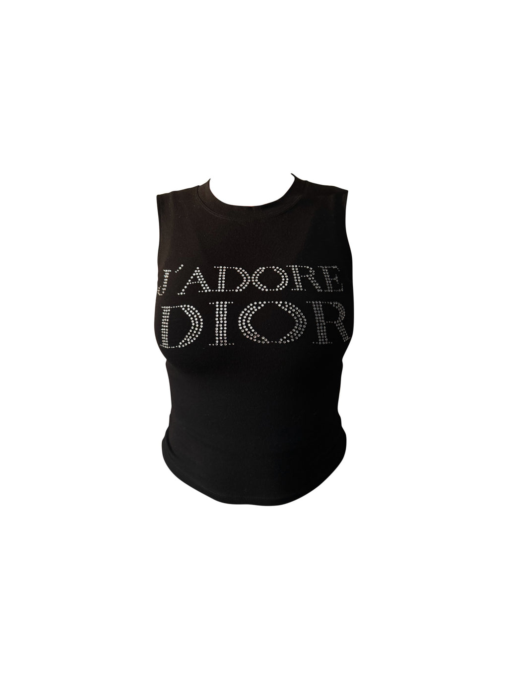 Christian Dior Crystal J’adore Dior Tank Top