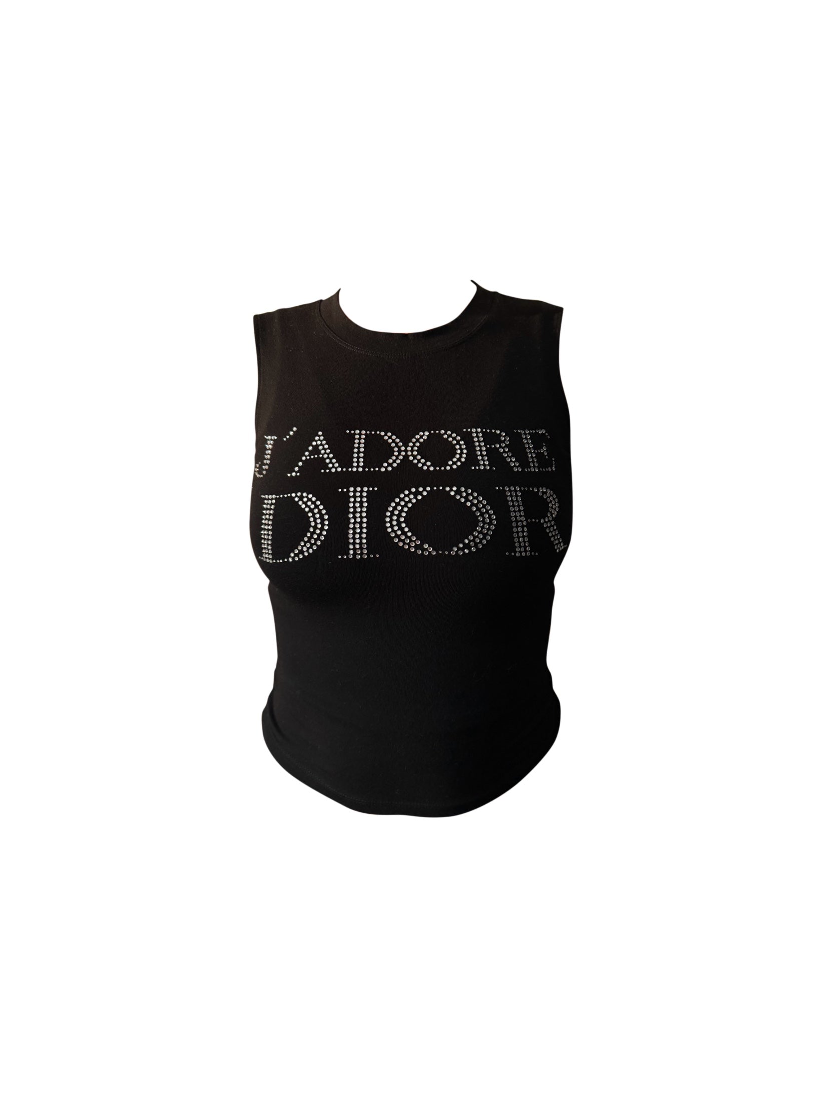 Christian Dior Crystal J’adore Dior Tank Top