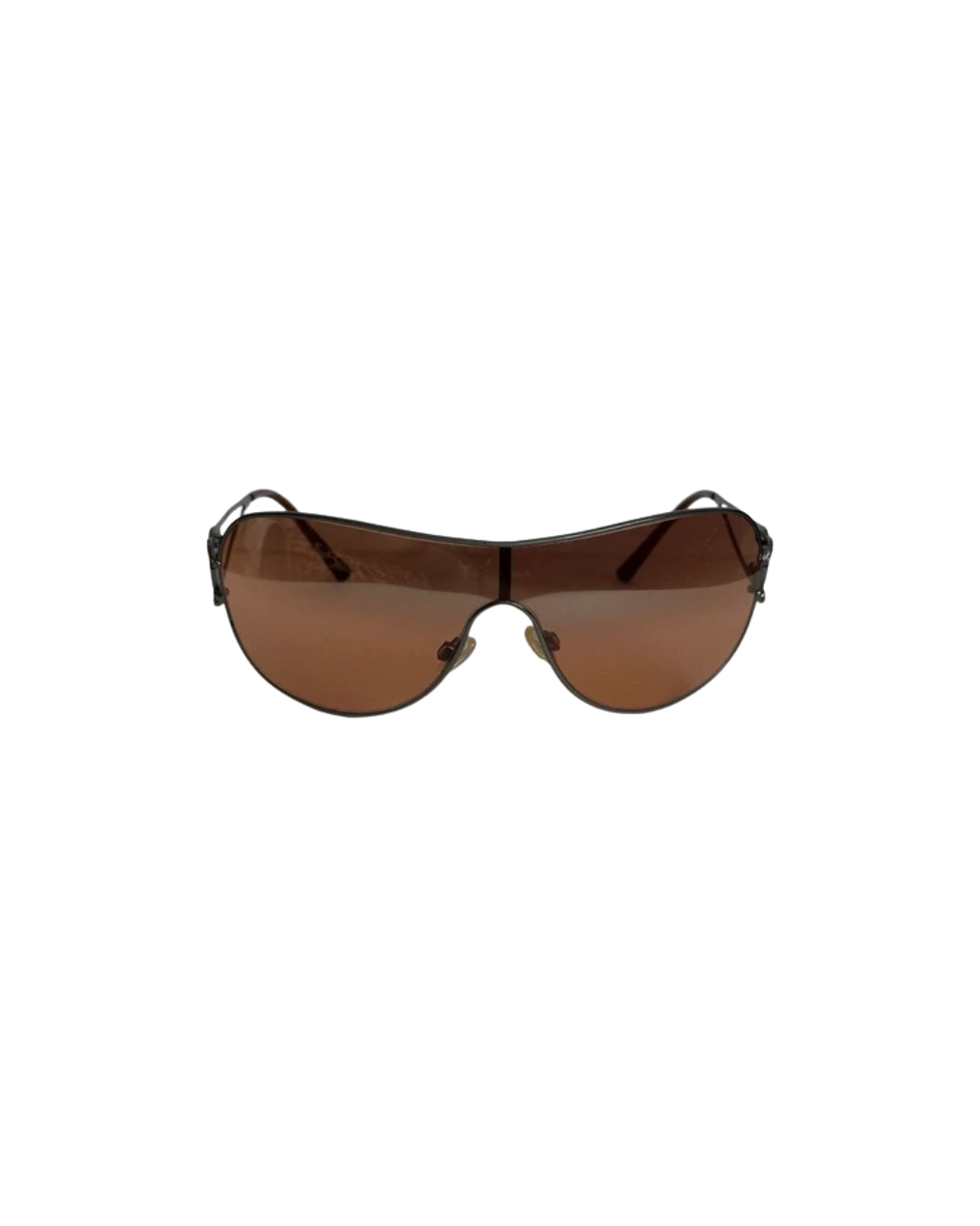 Chanel Crystal Logo Aviator Sunglasses