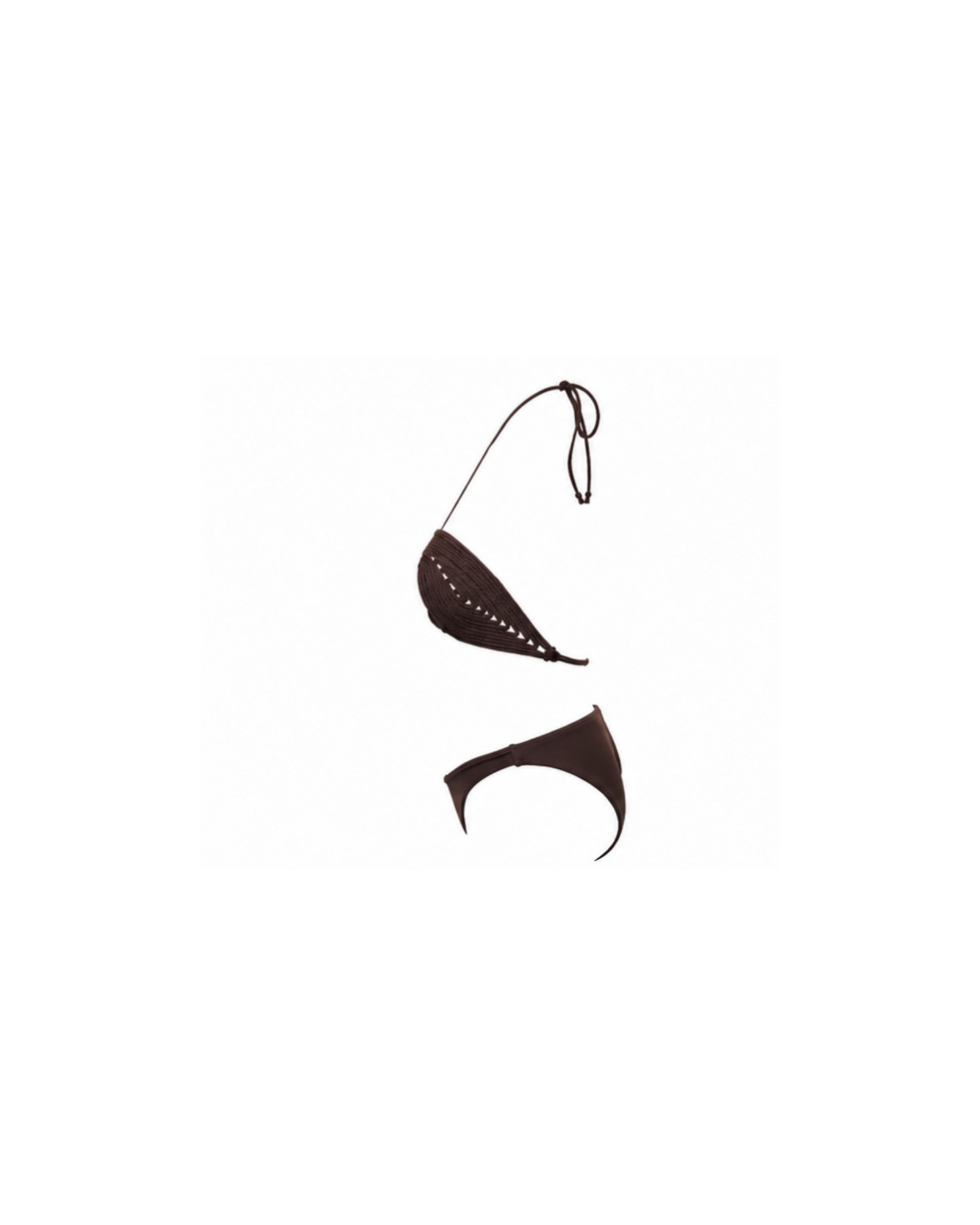 La Perla Crochet Neckhalter Bikini