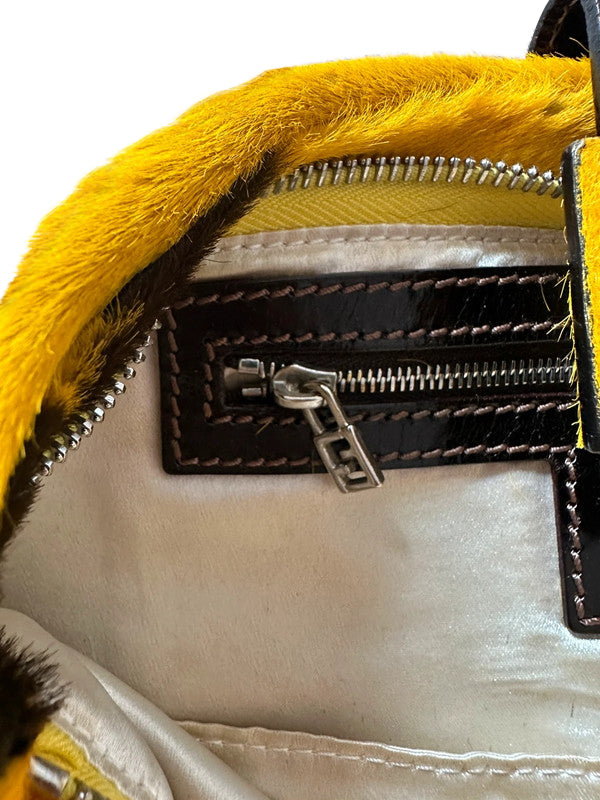 Fendi Baguette Pony Hair Bag