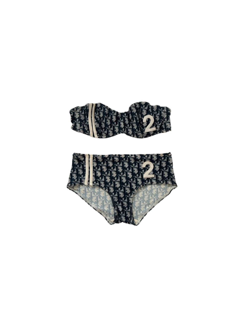 Christian Dior Monogram Bandeau Bikini